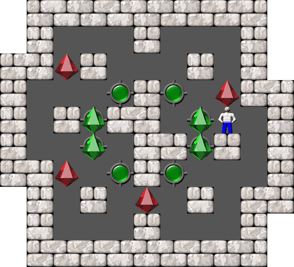 Sokoban Kevin 18 level 86